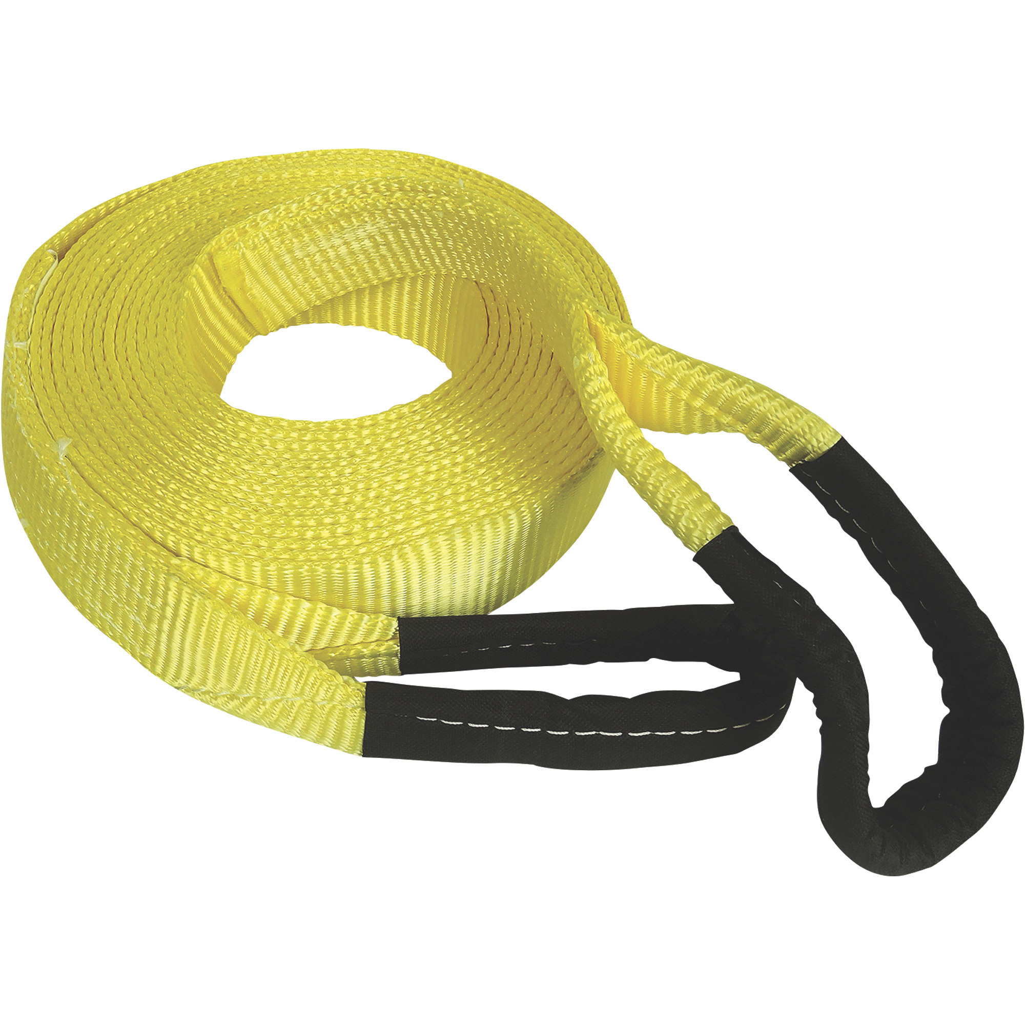 SmartStraps Heavy-Duty Recovery Tow Strap with Loop Ends, 30ft.L x 2in.W, 15,000-Lb. Breaking Strength, Model# 831